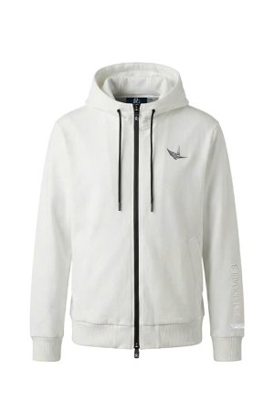 画像1: 1PIU1UGUALE3 GOLF ウノピゥウノウグァーレトレ ゴルフ POLARTEC ZIP HOODIE{-BFA}