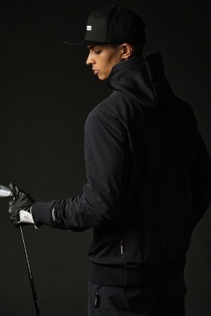 画像2: 1PIU1UGUALE3 GOLF ウノピゥウノウグァーレトレ ゴルフ POLARTEC ZIP HOODIE{-BFA}