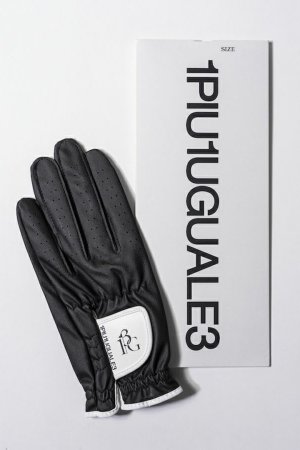 画像1: 1PIU1UGUALE3 GOLF ウノピゥウノウグァーレトレ ゴルフ SYNTHETIC LEATHER GLOVE{-BEA}