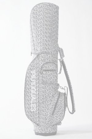画像1:   1PIU1UGUALE3 GOLF ウノピゥウノウグァーレトレ ゴルフ CADDIE BAG FULL LOGO{-BCS}