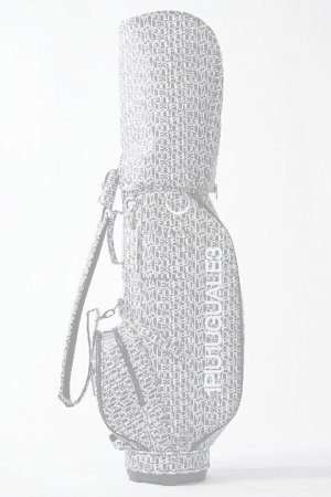 画像2:   1PIU1UGUALE3 GOLF ウノピゥウノウグァーレトレ ゴルフ CADDIE BAG FULL LOGO{-BCS}