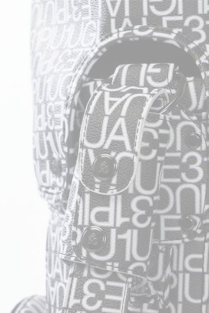 画像4:   1PIU1UGUALE3 GOLF ウノピゥウノウグァーレトレ ゴルフ CADDIE BAG FULL LOGO{-BCS}