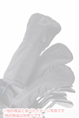 画像6:  {SOLD} 1PIU1UGUALE3 GOLF ウノピゥウノウグァーレトレ ゴルフ HEAD COVER DR{-BCA}