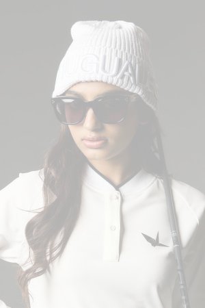 画像4:  {SOLD} 1PIU1UGUALE3 GOLF ウノピゥウノウグァーレトレ ゴルフ KNIT CAP{-BEA}