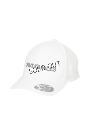 画像1: 1PIU1UGUALE3 GOLF ウノピゥウノウグァーレトレ ゴルフ MESH CAP 1PIU1UGUALE3 LOGO{-BFS}