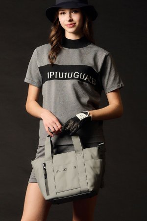 画像4: 1PIU1UGUALE3 GOLF ウノピゥウノウグァーレトレ ゴルフ TOTE BAG SMALL{-BFS}