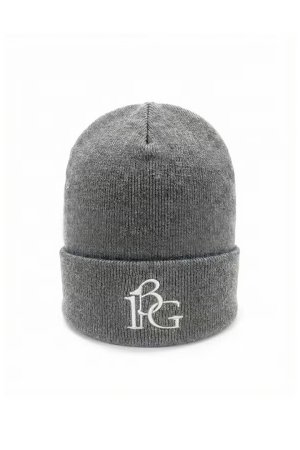 画像1: 1PIU1UGUALE3 GOLF ウノピゥウノウグァーレトレ ゴルフ CUFFED KNIT BEANIE 113G LOGO{-BFA}