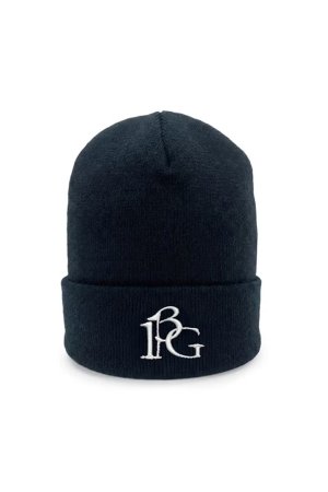 画像1: 1PIU1UGUALE3 GOLF ウノピゥウノウグァーレトレ ゴルフ CUFFED KNIT BEANIE 113G LOGO{-BFA}