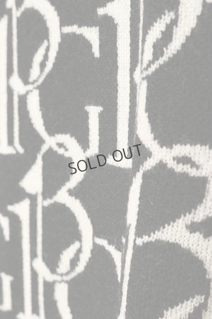 画像4: {SOLD}1PIU1UGUALE3 GOLF ウノピゥウノウグァーレトレ ゴルフ KNIT VEST 113G FULL LOGO {-BBA}