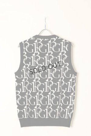 画像5: {SOLD}1PIU1UGUALE3 GOLF ウノピゥウノウグァーレトレ ゴルフ KNIT VEST 113G FULL LOGO {-BBA}