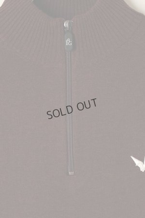 画像3: {SOLD}1PIU1UGUALE3 GOLF ウノピゥウノウグァーレトレ ゴルフ ZIP KNIT 113 STITCH{-BBA}