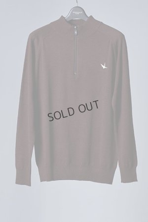 画像1: {SOLD}1PIU1UGUALE3 GOLF ウノピゥウノウグァーレトレ ゴルフ ZIP KNIT 113 STITCH{-BBA}