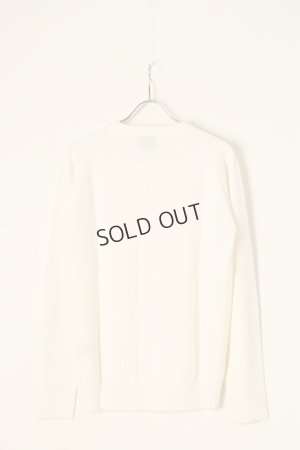 画像6: {SOLD}1PIU1UGUALE3 GOLF ウノピゥウノウグァーレトレ ゴルフ V-KNIT BACK LOGO{-BBA}