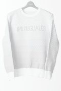 【 40%OFF セール51,700円→31,020円】 1PIU1UGUALE3 GOLF ウノピゥウノウグァーレトレ ゴルフ R-NECK KNIT GRADATION{-BCS}