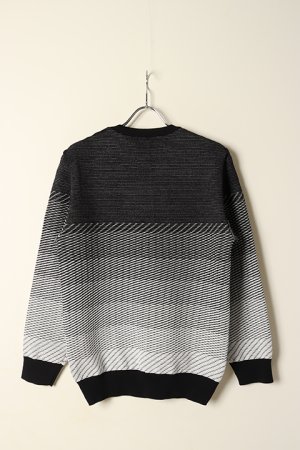 画像5: 【 30%OFF セール51,700円→36,190円】 1PIU1UGUALE3 GOLF ウノピゥウノウグァーレトレ ゴルフ R-NECK KNIT GRADATION{-BCS}