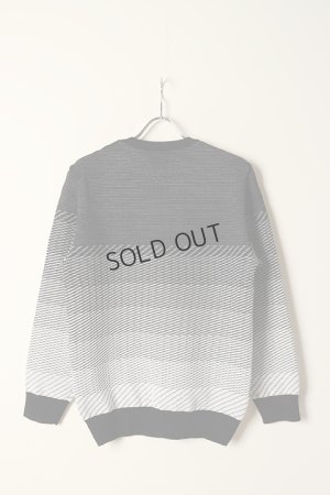 画像5: {SOLD}1PIU1UGUALE3 GOLF ウノピゥウノウグァーレトレ ゴルフ R-NECK KNIT GRADATION{-BCS}