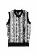 画像2: 【 ポイント10倍 】【24SS新作】1PIU1UGUALE3 GOLF ウノピゥウノウグァーレトレ ゴルフ COOGI VEST{-BDS} (2)