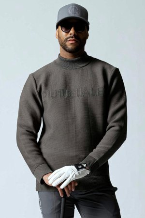 画像1: 【 30%OFF セール69,300円→48,510円】 1PIU1UGUALE3 GOLF ウノピゥウノウグァーレトレ ゴルフ MOCK NECK{-BDA}