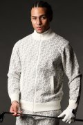 1PIU1UGUALE3 GOLF ウノピゥウノウグァーレトレ ゴルフ KNIT TRACK JACKET{-BEA}