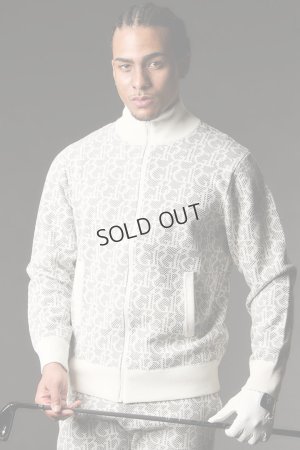 画像1: {SOLD}1PIU1UGUALE3 GOLF ウノピゥウノウグァーレトレ ゴルフ KNIT TRACK JACKET{-BEA}