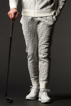 画像1: 1PIU1UGUALE3 GOLF ウノピゥウノウグァーレトレ ゴルフ KNIT TRACK PANTS{-BEA}