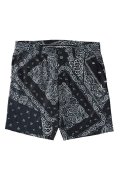 【24SS新作】 1PIU1UGUALE3 GOLF ウノピゥウノウグァーレトレ ゴルフ SHORT PANTS BANDANA{-BDS}