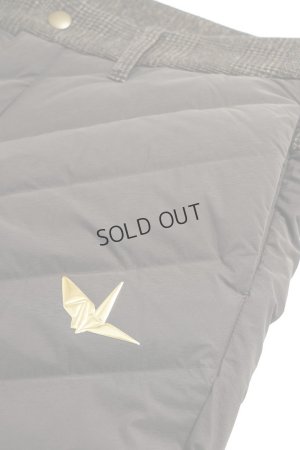 画像3: {SOLD}1PIU1UGUALE3 GOLF ウノピゥウノウグァーレトレ ゴルフ DOWN PANTS{-BEA}