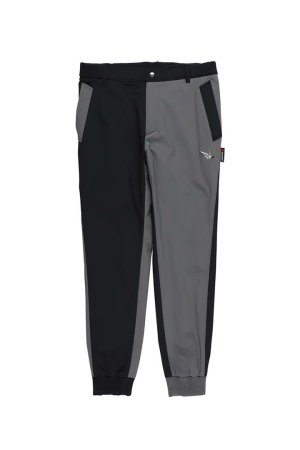 画像1: 1PIU1UGUALE3 GOLF ウノピゥウノウグァーレトレ ゴルフ CRAZY RIB PANTS{-BEA}