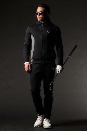 画像4: 1PIU1UGUALE3 GOLF ウノピゥウノウグァーレトレ ゴルフ RIB LOGO PANTS{-BEA}