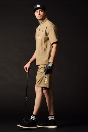 画像4: 1PIU1UGUALE3 GOLF ウノピゥウノウグァーレトレ ゴルフ WP SHORT PANTS{-BFS}