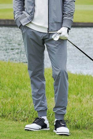 画像1: 1PIU1UGUALE3 GOLF ウノピゥウノウグァーレトレ ゴルフ POLARTEC RIB PANTS{-BFA}