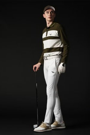 画像4: 1PIU1UGUALE3 GOLF ウノピゥウノウグァーレトレ ゴルフ LONG PANTS{-BFA}
