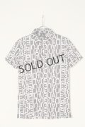 {SOLD}1PIU1UGUALE3 GOLF×S.KATAYAMA（片山晋呉プロ モデル）BIG LOGO POLO{GRT044-POE202-75-BAA}