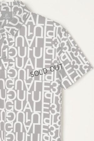 画像3: {SOLD}1PIU1UGUALE3 GOLF×S.KATAYAMA（片山晋呉プロ モデル）BIG LOGO POLO{GRT044-POE202-75-BAA}