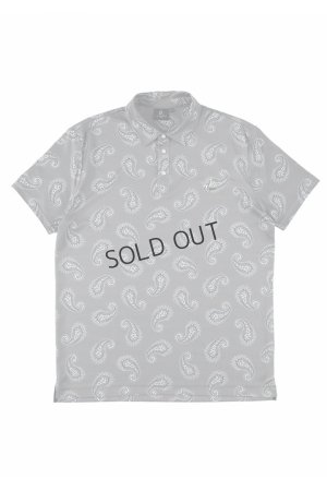 画像3: {SOLD}1PIU1UGUALE3 GOLF ウノピゥウノウグァーレトレ ゴルフ S/S POLO PAISLEY{-BDS}