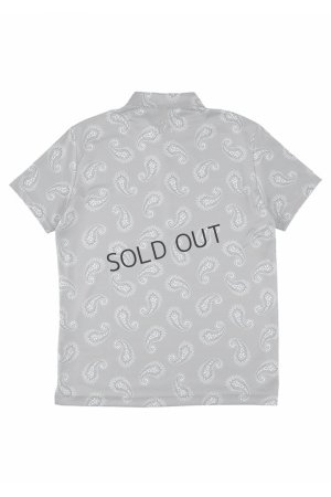 画像4: {SOLD}1PIU1UGUALE3 GOLF ウノピゥウノウグァーレトレ ゴルフ S/S POLO PAISLEY{-BDS}