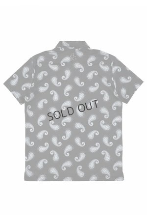 画像4: {SOLD}1PIU1UGUALE3 GOLF ウノピゥウノウグァーレトレ ゴルフ S/S POLO PAISLEY{-BDS}