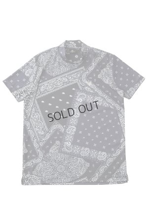 画像1: {SOLD}1PIU1UGUALE3 GOLF ウノピゥウノウグァーレトレ ゴルフ S/S MOCK NECK BANDANA{-BDS}