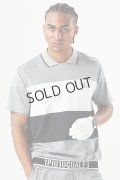 {SOLD}1PIU1UGUALE3 GOLF ウノピゥウノウグァーレトレ ゴルフ S/S POLO SPORTS BORDER{-BDS}