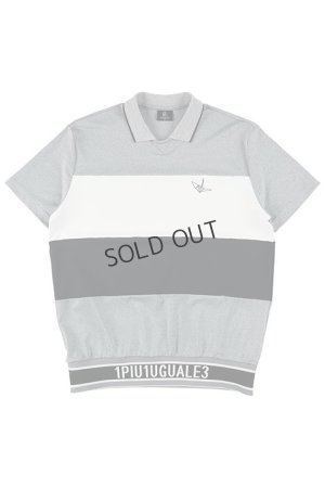 画像3: {SOLD}1PIU1UGUALE3 GOLF ウノピゥウノウグァーレトレ ゴルフ S/S POLO SPORTS BORDER{-BDS}