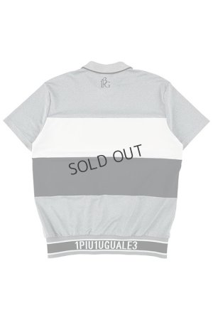 画像4: {SOLD}1PIU1UGUALE3 GOLF ウノピゥウノウグァーレトレ ゴルフ S/S POLO SPORTS BORDER{-BDS}