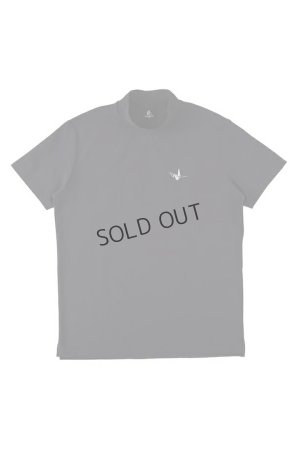 画像1: {SOLD}1PIU1UGUALE3 GOLF ウノピゥウノウグァーレトレ ゴルフ S/S MOCK NECK EMBOSS{-BES}