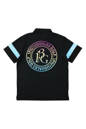 画像1: 1PIU1UGUALE3 GOLF ウノピゥウノウグァーレトレ ゴルフ S/S POLO SPORTS{-BES}