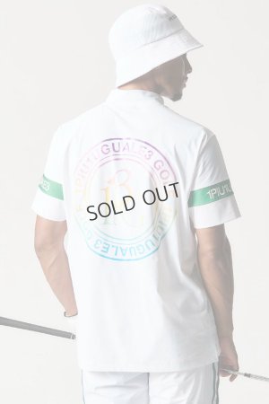 画像1: {SOLD}1PIU1UGUALE3 GOLF ウノピゥウノウグァーレトレ ゴルフ S/S MOCK NECK SPORTS{-BES}