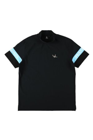 画像2: 1PIU1UGUALE3 GOLF ウノピゥウノウグァーレトレ ゴルフ S/S MOCK NECK SPORTS{-BES}