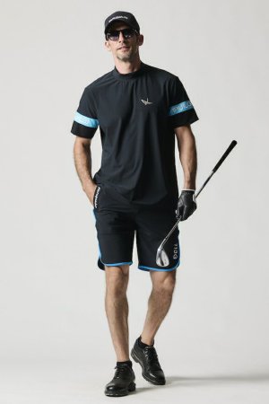 画像4: 1PIU1UGUALE3 GOLF ウノピゥウノウグァーレトレ ゴルフ S/S MOCK NECK SPORTS{-BES}