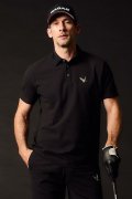 1PIU1UGUALE3 GOLF ウノピゥウノウグァーレトレ ゴルフ LUXE MESH POLO{-BFS}