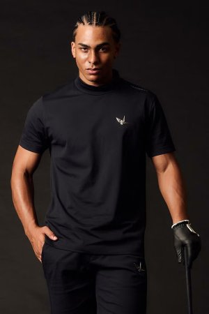 画像1: 1PIU1UGUALE3 GOLF ウノピゥウノウグァーレトレ ゴルフ ICE LUXE MOCK NECK{-BFS}