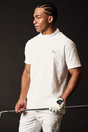 画像2: 1PIU1UGUALE3 GOLF ウノピゥウノウグァーレトレ ゴルフ 113G PILE MOCK{-BFS}