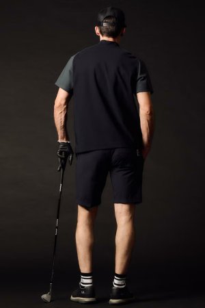 画像9: 1PIU1UGUALE3 GOLF ウノピゥウノウグァーレトレ ゴルフ RAGLAN MOCK NECK{-BFS}